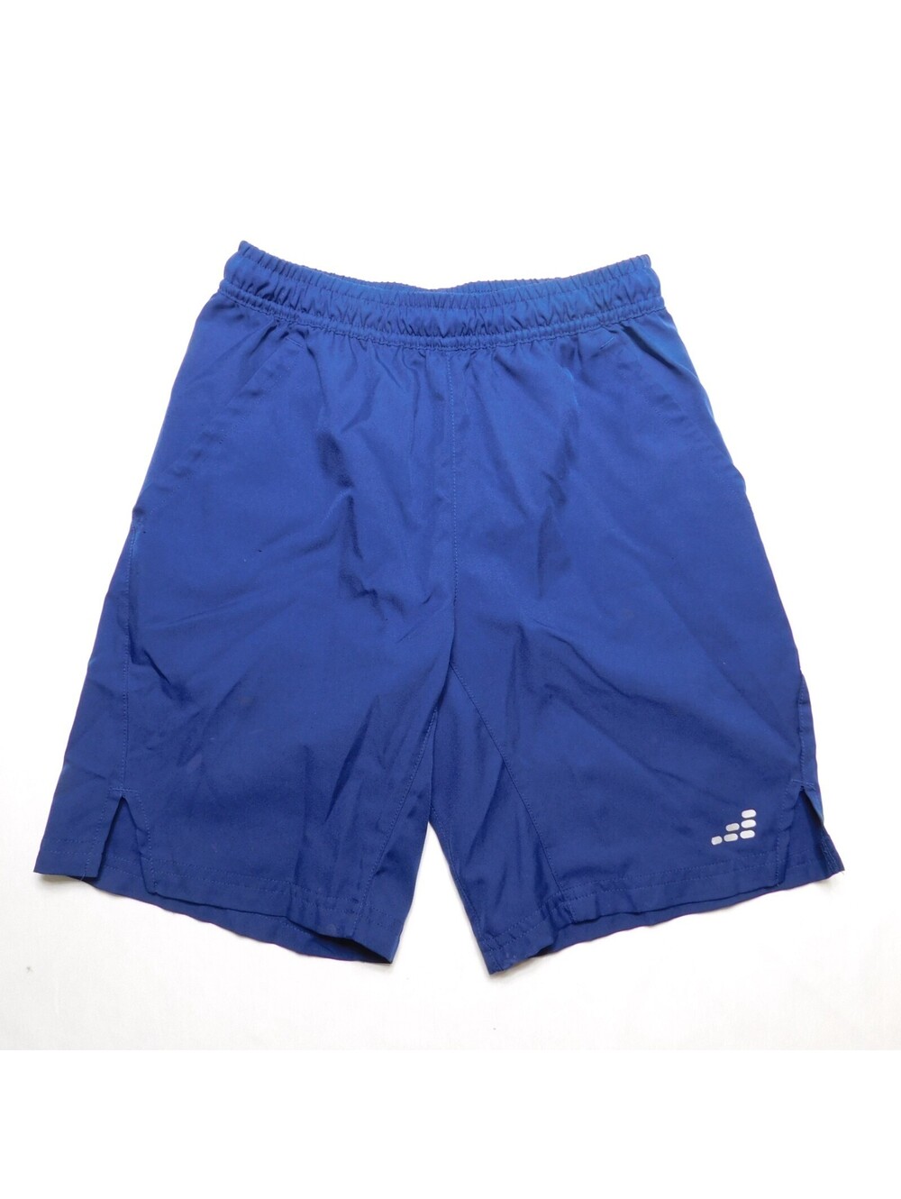 BCG Boys Size Medium 10-12 Royal Blue Athletic Shorts Elastic Drawstring